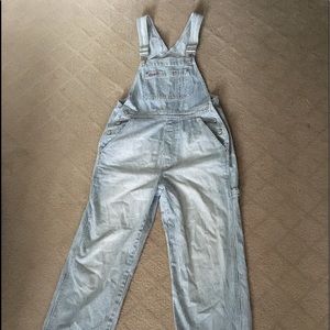 Vintage Gap Overalls with Stripes